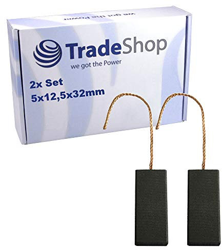 2x Kohlebürsten für Bosch Exclusiv WFS5930/07 WFT7930/02 WFV5930/01 WOV4900/03 WOV4900/05 WOV4900/07 WOV5800/06 WOV5800/07 WOV5800FG/02 / Motorkohlen