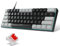 60% Mechanical Keyboard,MageGee Gaming Keyboard with Red Switches and Sea Blue Backlit Small Compact 60 Percent Keyboard Mechanical, Portable Gamer(Grey Black)…