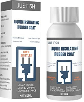 Jiayu Ruban électrique d'isolation Liquide de 50 ML, Colle d'isolation Liquide imperméable, Mastic électronique de Panneau de Lampe de Protection Isolant à séchage Rapide