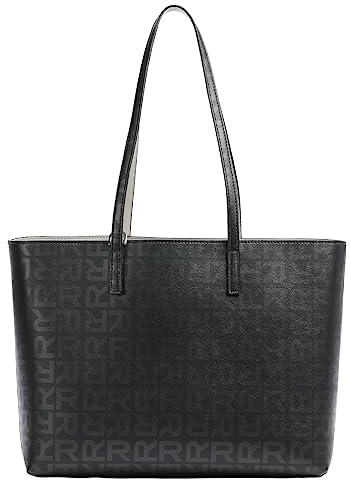 REPLAY Damen FW3411 Schultertasche, 1527 Black/MEDIUM Grey