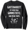 Gartenarbeit ist mein Yoga Gummistiefel sind meine Pumps Sweatshirt