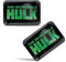 SkinoEu 2 x Aufkleber 3D Gel Silikon Hulk Superhero Marvel Stickers Autoaufkleber Auto Motorrad Fahrrad PC Tablet KS 34