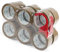 BOMEI PACK 12 Rollen 48mmx66m Braun Paketklebeband Klebeband Packband Paketband Verpackungsband Kartonband Standard 66m lang Verpackungsmaterial für Pakete und Karton
