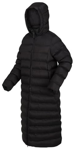 Regatta Womens Elender Longline Padded Hooded Jacket Coat