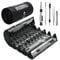 Yiomxhi Kit Tournevis de Précision 126 en 1, Portable Tournevis de Précision Magnétique avec Sac de Rangement, Tournevis Outil de Réparation pour Electronique PC Laptop Lunettes Montre, Noir