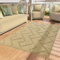 Biscpro Fußmatte Innen Außen Waschbar eingangsteppich innen Schmutzfangmatte rutschfest,Türmatte Innen Teppich für Eingang, Patio, Flur, Garten, Innen und Außen (Beige, 90 x 150 cm)