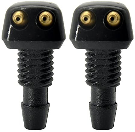 Washer Nozzle Universal Car Front Windshield Windscreen Washer Jet Nozzles Water Fan Spout Cover Washer Outlet