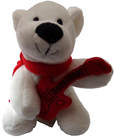 coca C o l a - Eisbär mit Gitarre - ca. 11 cm - Edition 2016