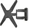 Hama Soporte de pared para TV orientable, inclinable, extensible (TV de 32 a 65 pulgadas, VESA 75 x 75 hasta VESA 400 x 400, hasta 35 kg, 3 articulaciones, con tacos Fischer e instrucciones de