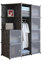 XOKOTAKI Regalsystem, Modulregal, Modularer Kleiderschrank, Kleiderorganizer für Zuhause, Aufbewahrungsregal für Schlafzimmer, 12 Module, 1 Stangen, 140 x 105 cm, Farbe Schwarz