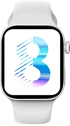 KANBUN 2022 Nuovo Iwo i8 Pro Max Smart Watch per uomo donna Sport Fitness GPS Smartwatch digitale per telefoni iOS Android Chiama PK Serie 7 (Blu)