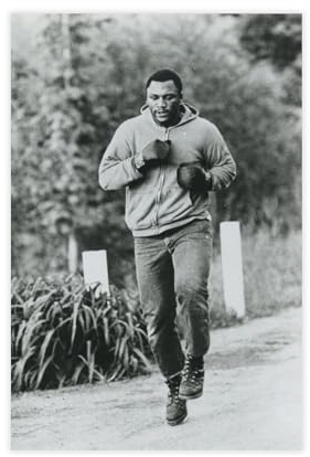 AAVEDA Joe Frazier Leinwand-Poster, Schlafzimmer-Dekor, Sportlandschaft, Büro, Raumdekoration, Geschenk, ungerahmt, 30 x 45 cm, 1 Stück