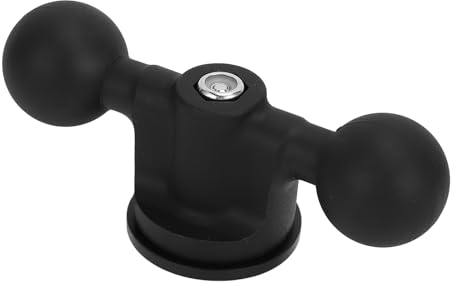 Fabater 1-Zoll-Trackball, Hochfester Trackball, Dual-B-Ball mit T-Bolzen-Befestigung für Boote