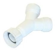 ODSUPPLIES - Washing Machine Y - Piece & Washer | Known as Washing Machine Hose/Washing Machine Hose Connector