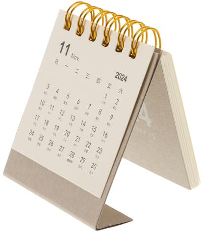 Gogogmee Praktischer Stehtischkalender Stilvolle Heimdekoration Für Die Tägliche Planung Und Organisation