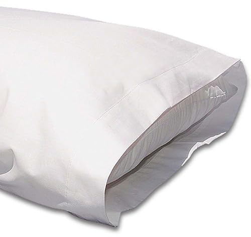 Rufino Díaz Almohadón 100% Algodón Hostelería Blanco | Para almohada de 135cm, 100% Algodón, abierto por los dos lados