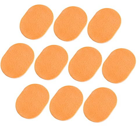 BELLIFFY 30 Stück Dünne Algen Gesichtsschwämme Weich Sanft Peeling Schwamm Hautfreundlich Für Empfindliche Haut Gesichtsreinigung Puff