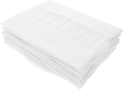 Gorro de Chef de Papel para Niños, 20 Unidades en Color Blanco