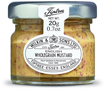 Tiptree Pots de portions de moutarde anglaise à grains entiers 72x20g