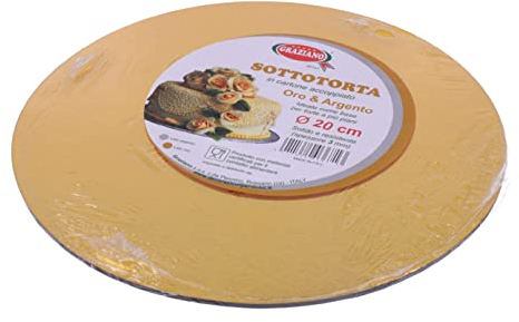 Graziano Tortenplatte 20cm gold