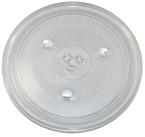 HQRP 12-3/8 inch Glass Turntable Tray for Hamilton Beach P100N30 P100N30AL P100N30ALS3B HBP100N30ALS3 GA1000AP30P3 Microwave Oven Cooking Plate 315mm + HQRP Coaster