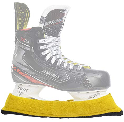 Sherwood Unisex – Erwachsene glidebeskytter Sherwood Frottee Kufenstrumpf, gelb, L EU