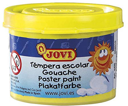 Jovi 503/2 - Tempera, 35 ml, color amarillo limón