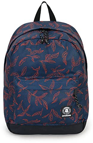Invicta S.P.A. Zaino Carlson - Fantasia Blu - Tasca Porta PC Gepolstert - Americano 27 L