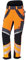 PSS Schnittschutzhose X-Treme Air Hivis Orange/Schwarz Gr. 30 untersetzt