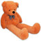 TE-Trend XXL Plüschbär 200cm Hellbraun - riesen Kuscheltier mit Schleife - großes Geschenk für Kinder & Erwachsene - Stofftier waschbar & EN71-zertifiziert – Deutscher Händler