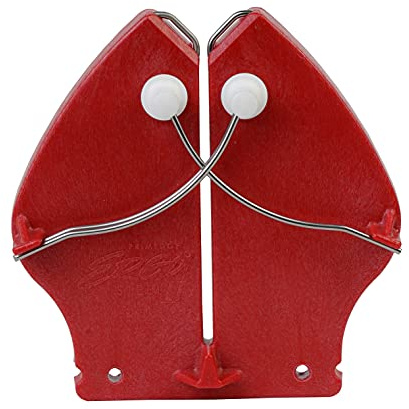 ERGO STEEL 2 Knife Edge Maintenance Sharpening Tool-Red