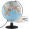 Q atmosphere® National Geographic NATGEO Classic Leuchtglobus - 30 cm Globus mit politisch-physischer Kartografie in deutscher Sprache, beleuchtet und mit drehbaren Kunststofffuß