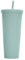 LUCHONG Gobelet à Eau de Grande capacité de 710 ML/24 OZ gobelet en Plastique réutilisable entièrement clouté Mat avec Paille à Couvercle Anti-Fuite à Large Ouverture