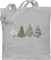 Shirtracer Baumwolltasche - Weihnachten Geschenke Christmas Bekleidung - Weihnachtsbäume - Unisize - Hellgrau - stofftaschen jutebeutel gross weihnachtlich weihnachtsmotiv weihnachtsbaum stoffbeutel