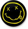 Nirvana Smiley Face Logo Button Badge, Zinn
