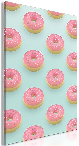Ovegna Tafel – Pastell Donuts (1 Teil) vertikal [80 x 120]