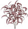 3PCS Kunststoff Pflanzen künstliche Eukalyptusblätter rot, 34'' Lange Stiel gefälschte Eukalyptuszweige, Faux Greenery Arrangement für Frühlingsdekoration, Home Decor, Housewarming, Porch Vase Decor