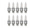 10x Zündkerze B7HS passend für Vespa 125/150, Yamaha DT 50 MX, Suzuki GT 185/500, Hercules Prima - Zündkerzenset 10 Stück, 14 mm