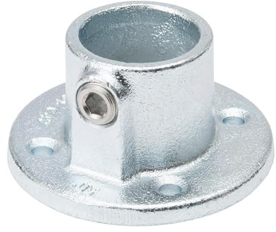 Galvanized 1-1/4-in Floor Flange fits Pipe O.D. 1.66-in