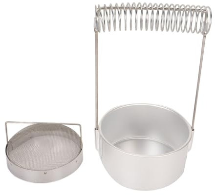 Wnvivi Pinselwascher, Pinselreiniger mit Federhalter, Künstlerpinselwascher, Pinselreiniger für Aquarell-, Acryl- und Ölkunst