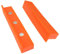 2-Tlg Schraubstock Schutzbacken, Schutzbacken mit Magnet, 2.8 CM * 15.5 CM Schonbacken, Weich, Rutschfest Schraubstock Schutzbacken, Professionelle Tiger Zangen Zubehör