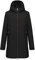 Colmar Damen-Jacken Lange Softshelljacke - Schwarz, Schwarz