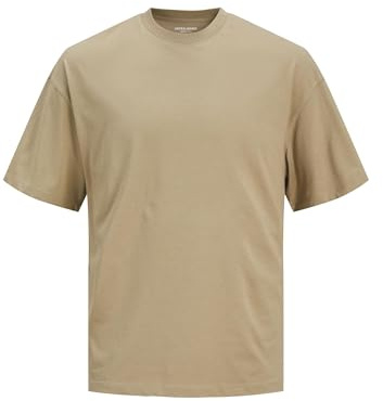 JACK & JONES Herren JJEBRADLEY Tee SS O-Neck NOOS T-Shirt, Coriander,XL