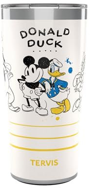 Tervis Disney-Donald Duck and Friends Insulated Tumbler, 20oz, Stainless Steel