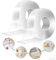6m Doppelseitiges Klebeband Extra Stark Transparent, 2 Rollen Nano Tape - Klebeband Doppelseitig Wiederverwendbar & Spurlos, Double Sided Tape für Teppich, Bilderrahmen, Küche & Outdoor