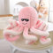 Champracer Octopus Kuscheltier, 40 cm Oktopus Plüsch Stofftier, Krake Plüschtier, Wende Oktopus, Kreative Plüsch Puppe, Geschenk für Geburtstag, Weihnachten, Valentinstag, Halloween (Pinke)