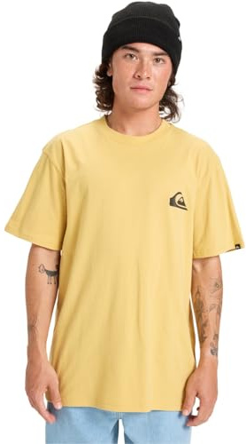 Quiksilver Homme Ev Mini Logo T-Shirt, Rattan, L EU