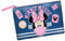 Disney Minnie Maus Varsity-Soleil Kosmetiktasche, Blau, 30 x 22 cm