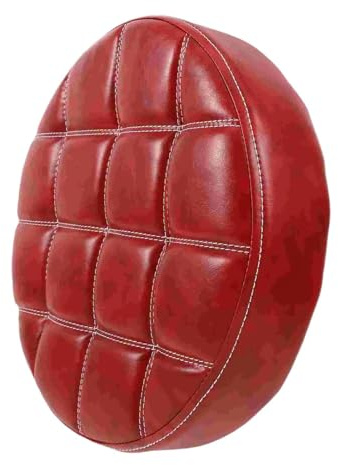 Colcolo Barhocker Sitzpolster PU Cover Sitzplatte, Teile ersetzen, Ersatz für Salon Spa Barber Shop, Rot