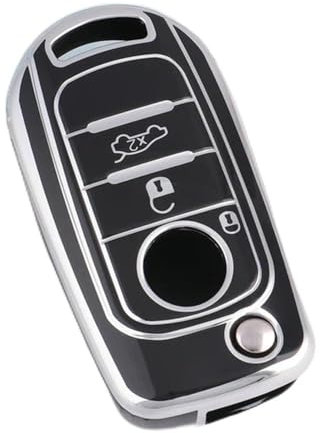 Custodia per Chiave Auto Fiat Cronos Egea 500X Toro Tipo, Custodia in TPU per Chiave Auto a Scatto